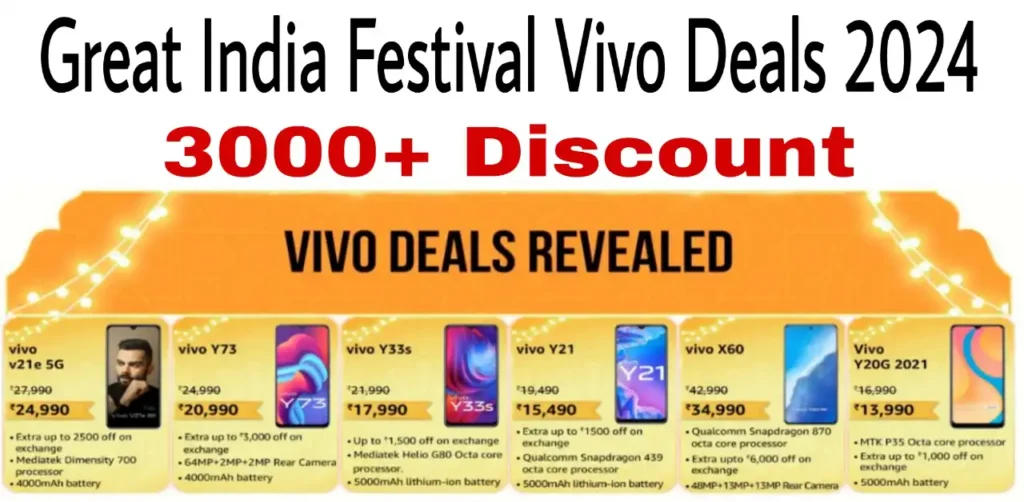 Vivo Phone Great India Festival Sale