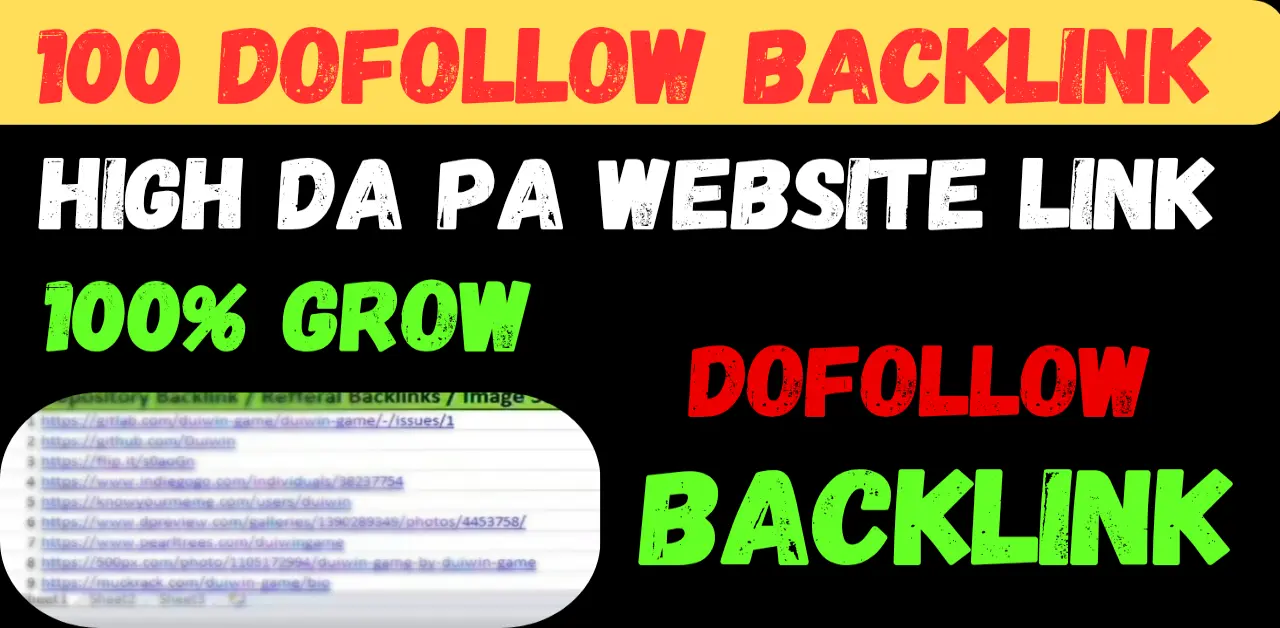 do-follow backlinks